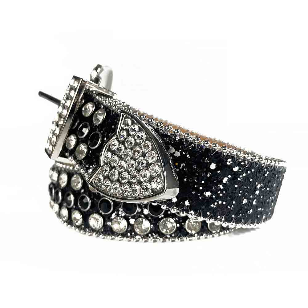 Y2K Studded Rhinestone BB Belt