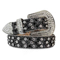 Y2K Studded Rhinestone Belt