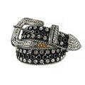 Y2K Studded Rhinestone BB Belt