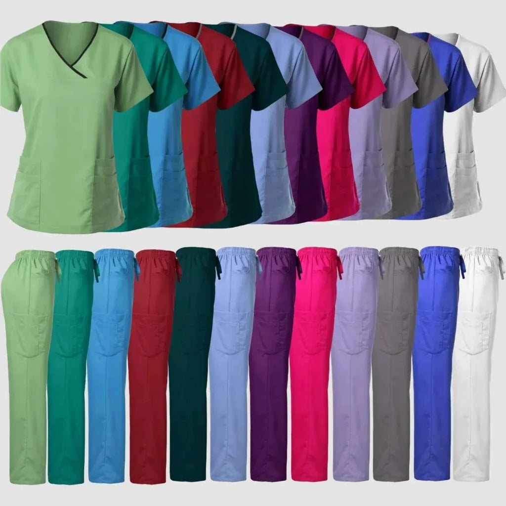 y2k Women's Medical Scrub Uniform Set