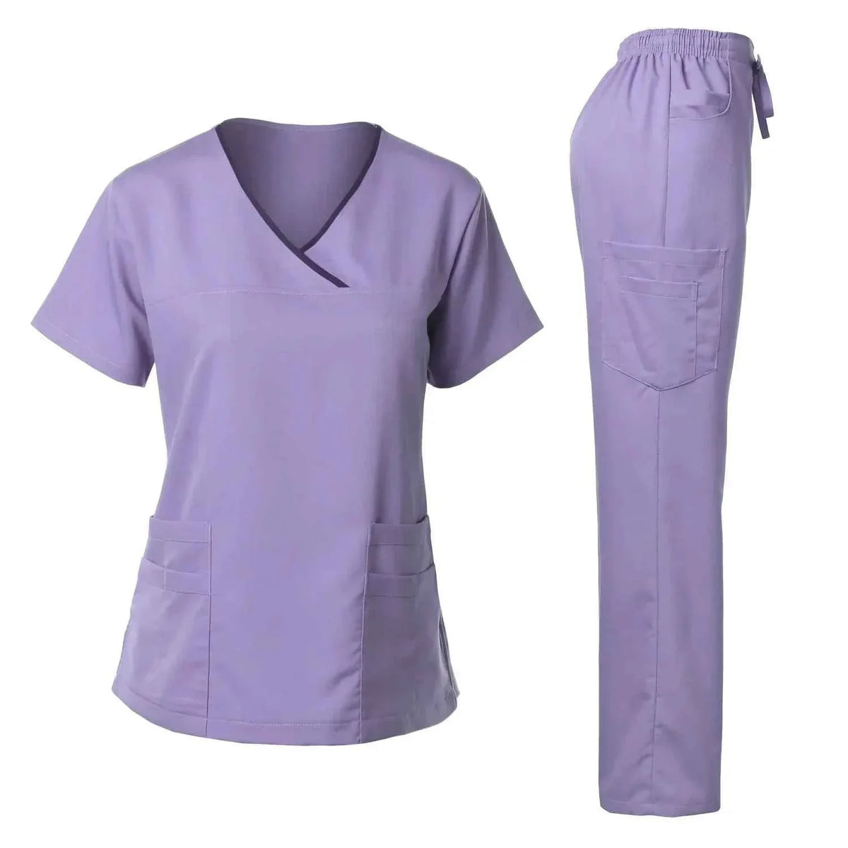y2k Women's Medical Scrub Uniform Set