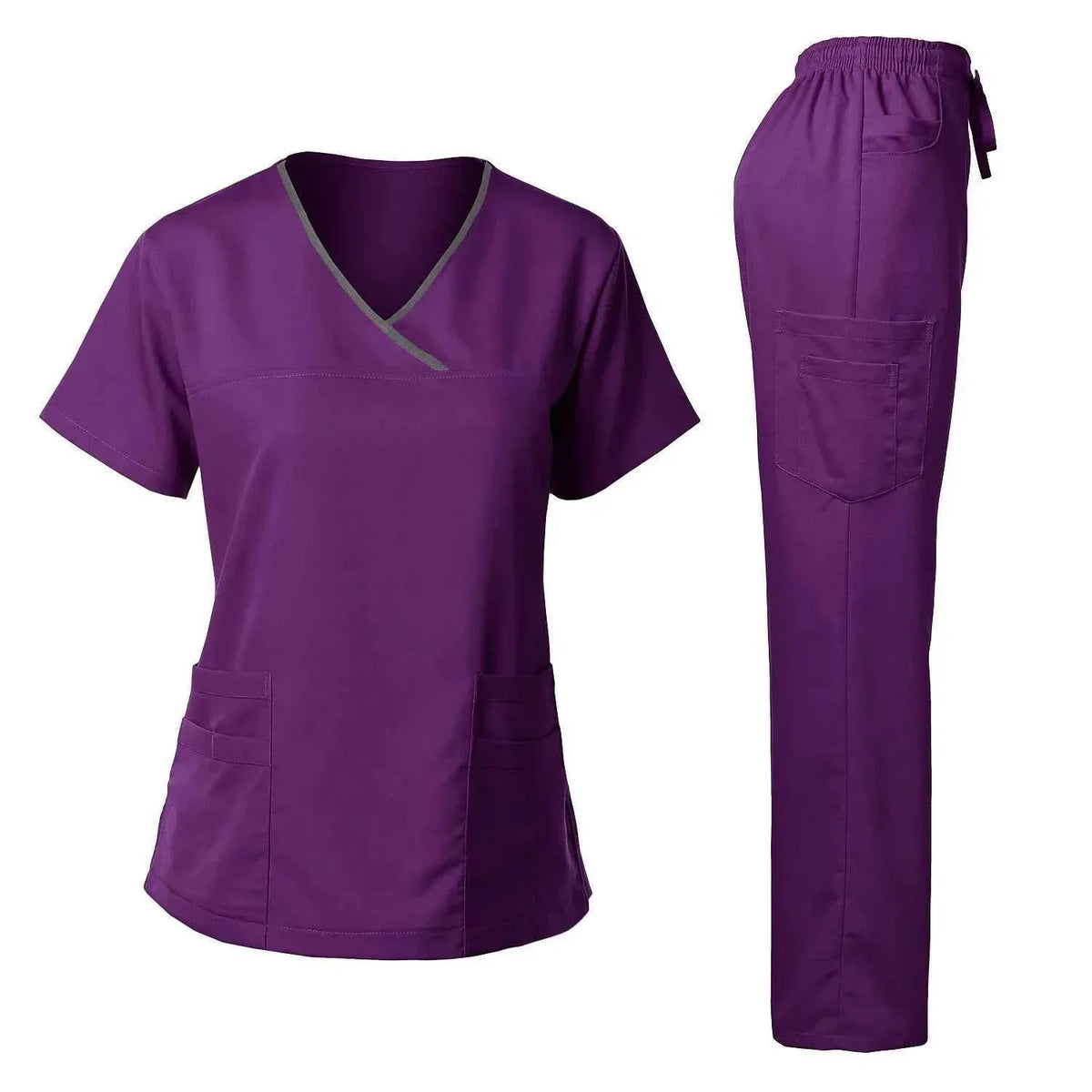 y2k Women's Medical Scrub Uniform Set